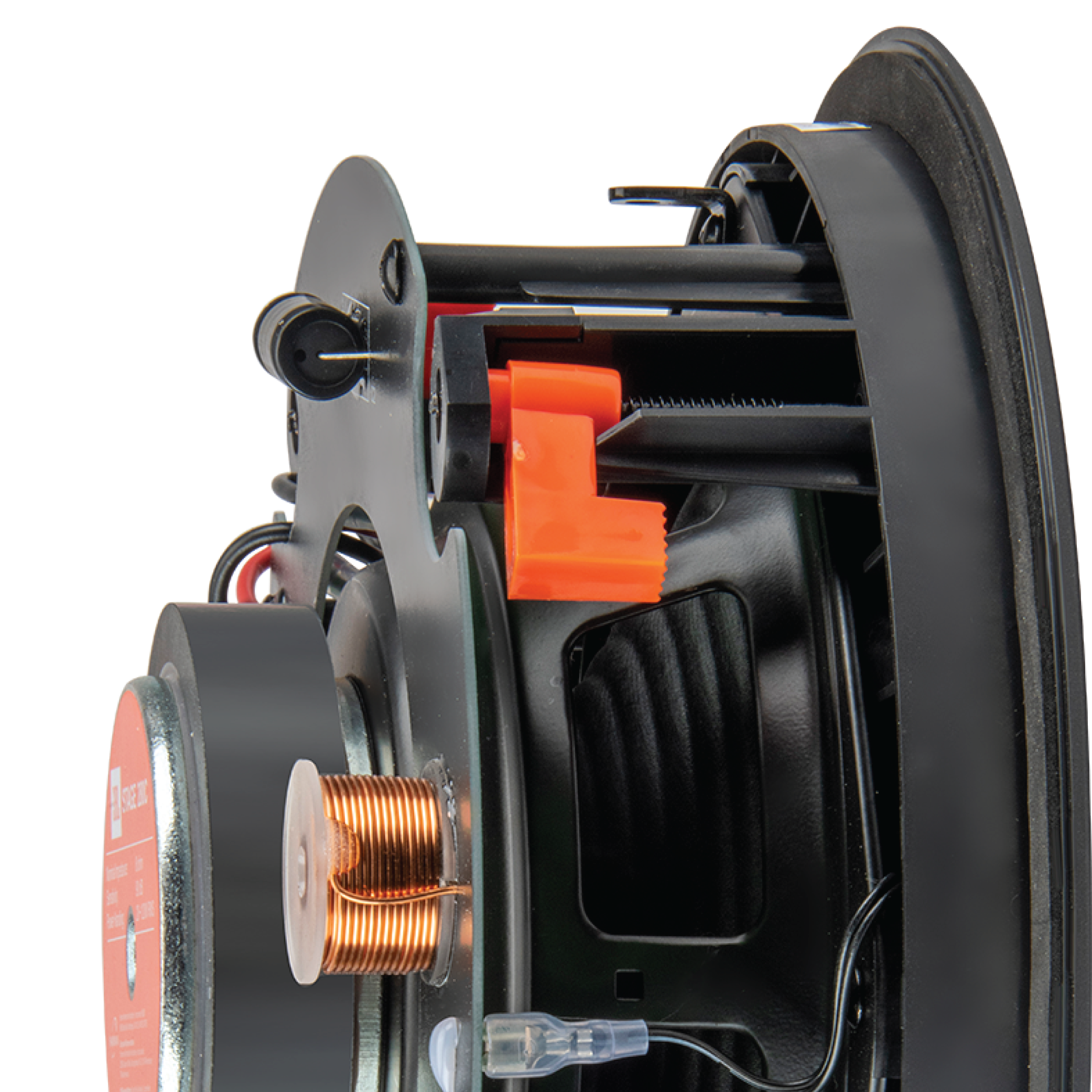 XL-2 installation system compatible with up to 2” (50mm) thick wall/ceiling material.